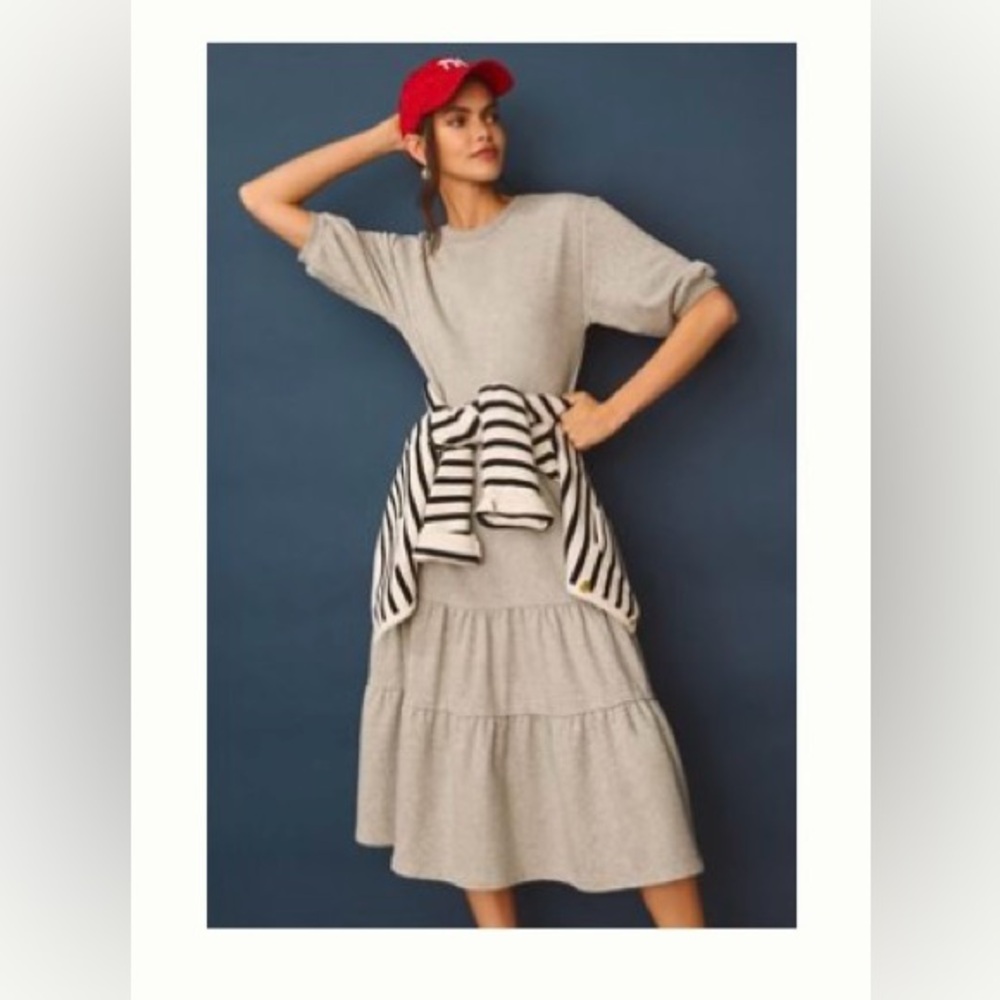 Daily Practice by Anthropologie | Tiered Lounge Dress